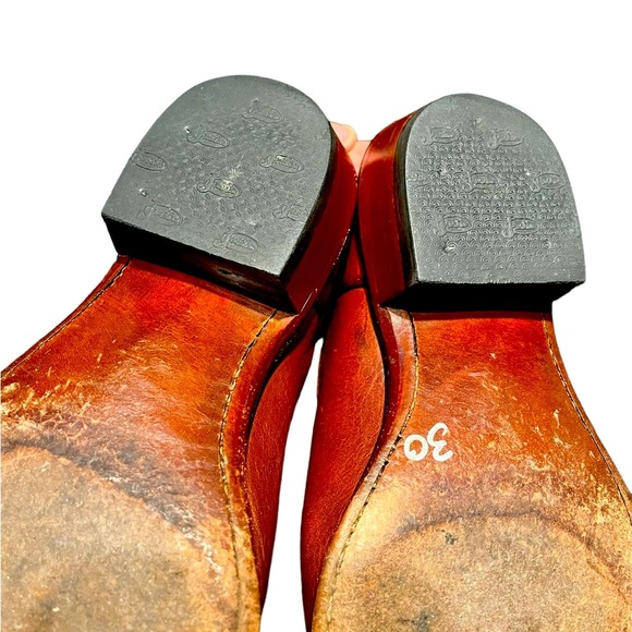 Justin boots ladies country cowboy boots size 6 1/2 ee - Picture 6 of 9